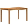thumbnail image 5 of vidaXL 5 Piece Garden Dining Set Solid Wood Teak, 5 of 5