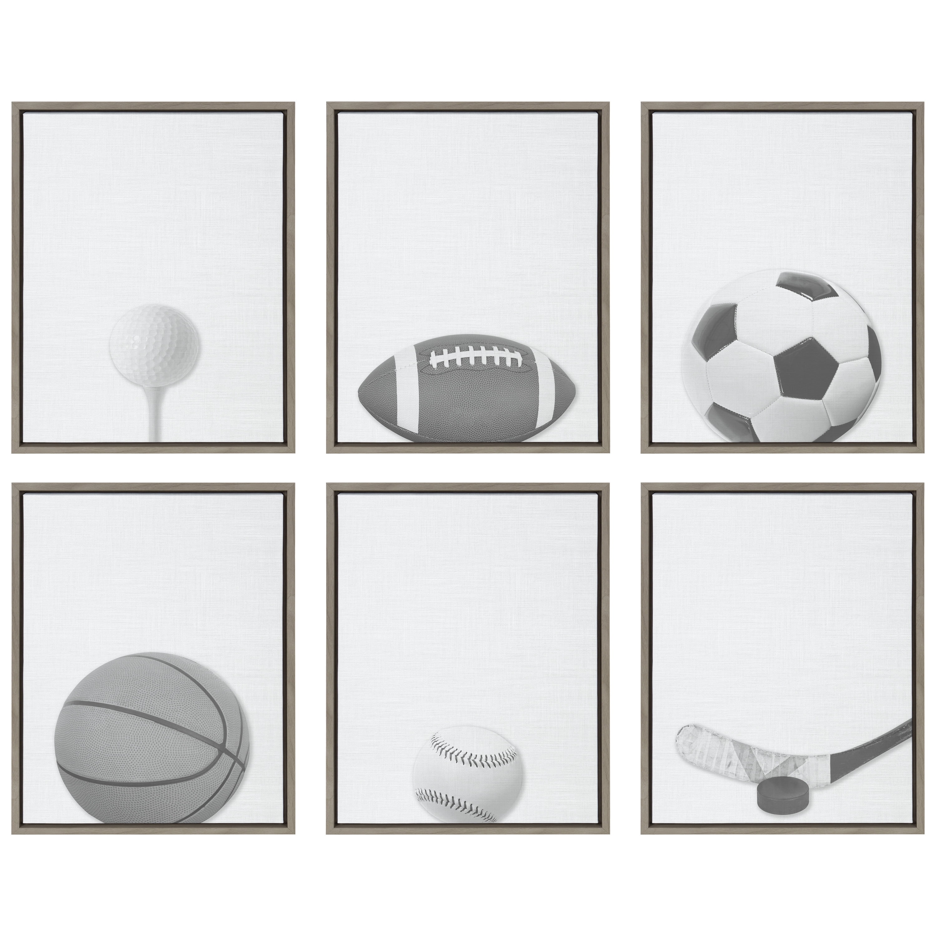DesignOvation Hobbies Framed Art Print, 18" x 24"