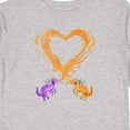 thumbnail image 4 of Inktastic Fire Heart Dragons Boys or Girls Long Sleeve Toddler T-Shirt, 4 of 5