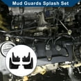 thumbnail image 2 of Unique Bargains Mud Flaps Splash Guards W/Mount  Accessories for BMW 5 Series F10/F18 2011-2016 Front and Rear Mud Guards 1 Set, 2 of 6