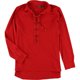 thumbnail image 1 of Blusa de túnica Ralph Lauren Sayo de Crepe de encaje para mujer rojo grande, 1 of 1