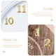 thumbnail image 3 of ColoMX 6pcs DIY Reloj Numerales Arabe y Romano Número de reloj Reloj Reparación de Suministro, 3 of 7