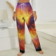 thumbnail image 3 of Phoenix Rising From Flames Winter Female Pants Flannel High Waist Women Pants Lady Warm Straight Leg Plush Trousers, 3 of 7