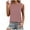Pink, variant on Eyelet Tank Tops for Women Round Neck Sleeveless Shirts Loose Fit Tunics Tank Plain Basic Camisole Lounge Dressy Cami Beach Holiday Vest