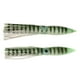 thumbnail image 3 of 2pcs Pesca Con Curricán Señuelos Pesca Faldas De Calamar De agua de salada Señuelos Cebos Para Atún Marlin Dolphin Mahi Wahoo Verde, 3 of 8