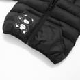 thumbnail image 5 of Favoffer Baby's Fall Winter Jacket Boys Girls Bear Print Long Sleeve Hooded Warm Coat Infant Toddler Padded Outerwear Travel Casual Play Outdoor 0-6Y, 5 of 8