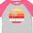 thumbnail image 4 of Inktastic San Diego California Vacation Retro Sunset Boys or Girls Toddler T-Shirt, 4 of 5