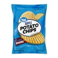 thumbnail image 2 of Great Value Original Rippled Potato Chips, 8 oz, 2 of 6
