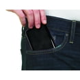 thumbnail image 3 of Como se ve en TV Aluma Wallet Impermeable de aluminio Tamaño compacto Ultra Slim (Negro) Telebrands AWBLKCD6, 3 of 4