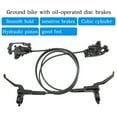 thumbnail image 4 of facefd Disc Oil Brake Kit Aluminum Alloy Calipers Levers for Mountain Bike, Left Rear Oil Brake, 1Pc Disc Rotor, 1400mm No.03, 4 of 6