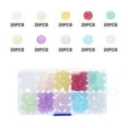 thumbnail image 3 of Unique Bargains 8mm Round Glass Beads for Bracelets for Jewelry Making Multicolor 200pcs, 3 of 6