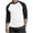 Black, variant on Men's 3/4 Sleeve Shirts Crew Neck Color Block Big and Tall Shirts Comfortable Basic T-Shirts Loose Casual Tees
