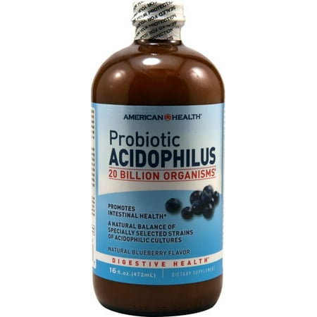 UPC 076630008747 product image for American Health 280149 Probiotic Acidophilus Blueberry 15 Fl Oz | upcitemdb.com
