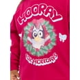 thumbnail image 6 of Bluey Toddler Girls Holiday Graphic Sweatshirt, Sizes 12M-5T, 6 of 6