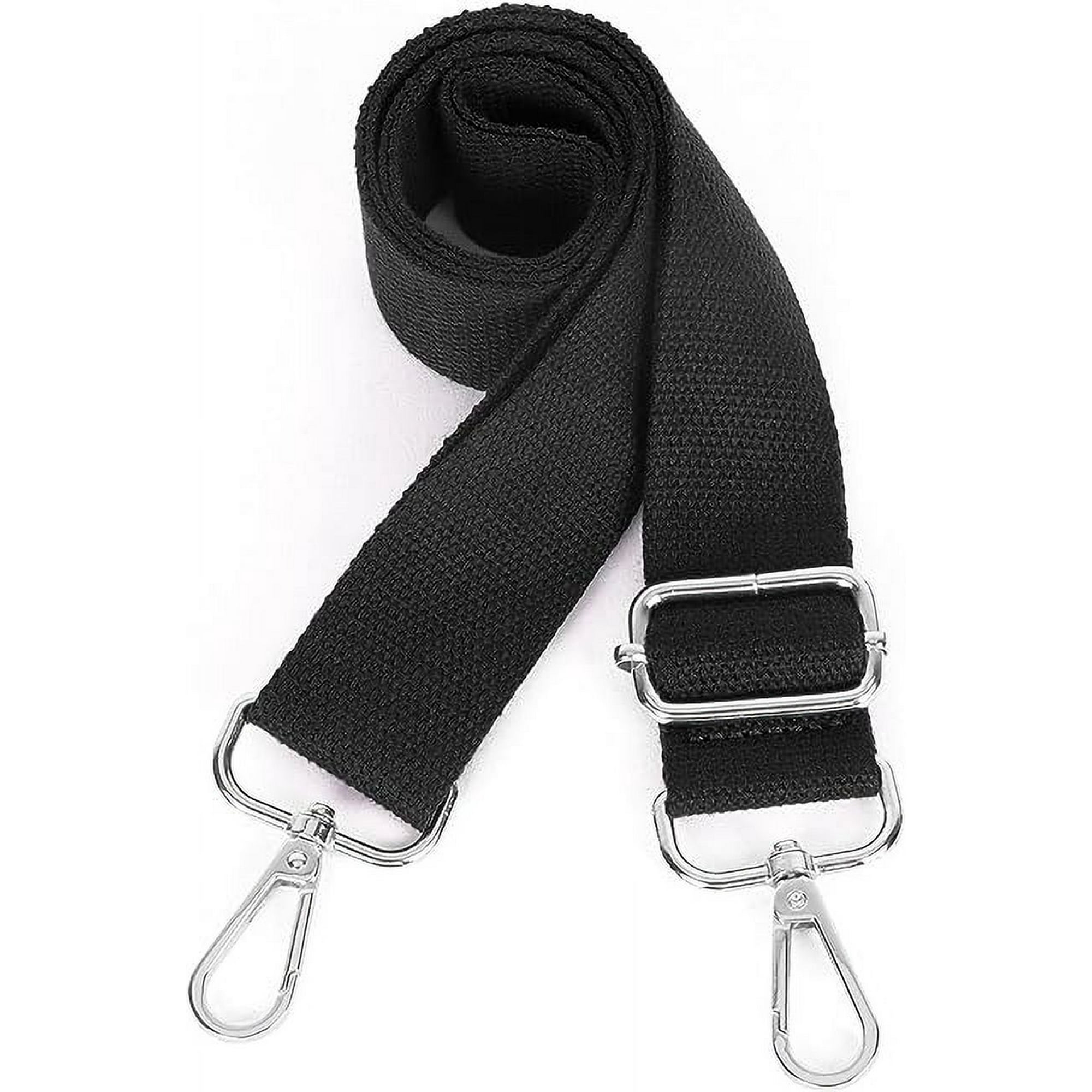 1pc Crossbody Strap Black Bag Adjustable Shoulder Straps Strap Universal Handbag Replacement Strap Bag Crossbody for School Duffel Bag Briefcase