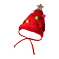 thumbnail image 3 of Sombrero para perros y Gatos Salvador Cálido Navidad Suave L L rojo, 3 of 10