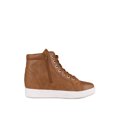 thumbnail image 2 of Instant Lace up Wedge Sneakers in Tan, 2 of 3