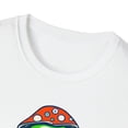 thumbnail image 3 of Frog Playing Guitar, Gildan Unisex Softstyle T-Shirt, Graphic Tee, S-3XL, 3 of 3