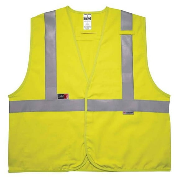 FR Type R Class 2 Safety Vest, Lime - 2XL & 3XL