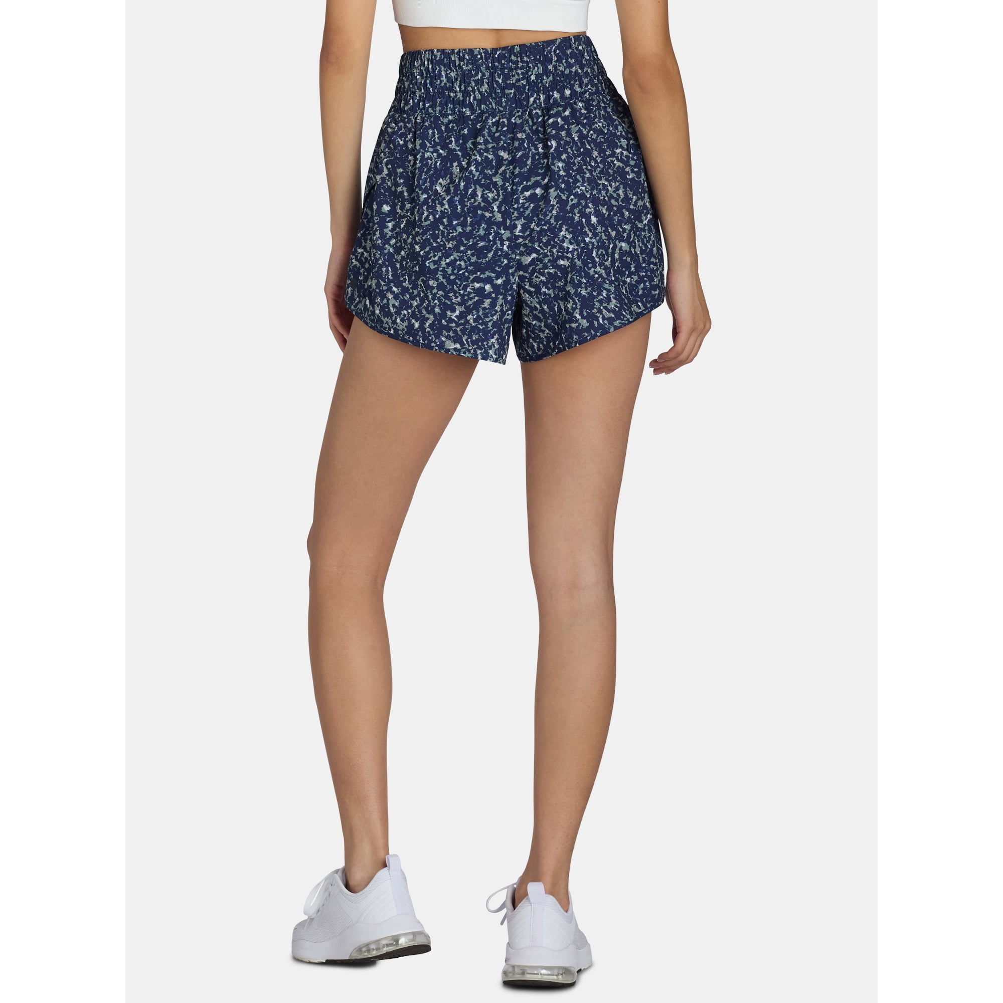 Avia Women's and Women's Plus Running Shorts with Bike Liner, Sizes XS-4X