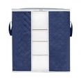 thumbnail image 1 of Xihbxyly Bolsa para Guardar Colchas, Gran Capacidad para Guardar Ropa, Cremallera Reforzada, Tejido Transpirable, Ideal para Organizar Armarios, Ideal para Dormitorios, 70 X 50 X 30 Cm., 1 of 1