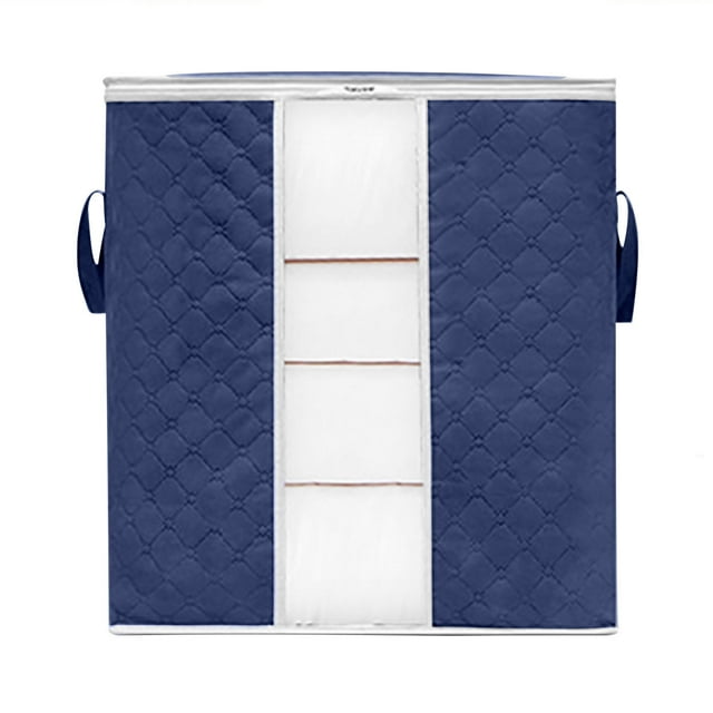 Bolsa de almacenamiento de edredón, bolsa de acabado, bolsa de embalaje de ropa, bolsa de equipaje móvil de ropa de edredón de gran capacidad Wmkox8yii HFSH1516