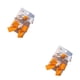 thumbnail image 4 of Minnieouse 2 piezas mujer horquillas tocado pasador de pelo regalos Clip trabajo diario naranja Type1 NO1 Minnieouse  CBP308075, 4 of 6