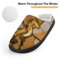 thumbnail image 4 of Kids Dragon Wings Of Fire Slippers Anti-slip Fluffy Fuzzy House Slippers Warm Soft Plush Winter Fluffy House Shoes for Boys Girls, 4 of 7