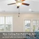 thumbnail image 4 of 4 Pack Bronzed Ceiling Fan Pull Chain Extension, Classic Drop Shaped Pendant Pull Chains for Ceiling, 4 of 5