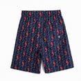thumbnail image 4 of NIEWTR Boys Swim Trunks Quick Dry Board Shorts Lightweight Beach Swim Shorts with Fun Prints for Toddler Kids（Dark Blue,8-9 Years), 4 of 9