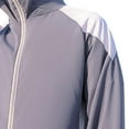 thumbnail image 6 of GARENDE Men's Hooded Sun Protection Shirt Full Zip Cooling Shirt Jacket with Neck Face Cover Summer Hoodie for Climbing Hiking Cycling 2XL Deep Gray White, 6 of 6