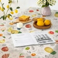 thumbnail image 2 of Rustic Fruit Grey Table Cloth,Vintage Print Table Cloth 60 x 120 for Farmhouse Decor,Perfect for Kitchen Dinner, Restaurant ,Outdoor Holiday Picnic Table Cover, 2 of 6