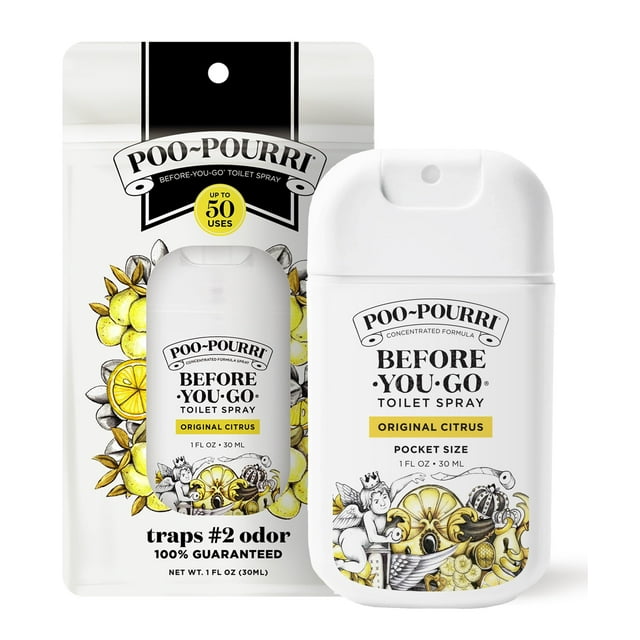 Spray de baño Poo-Pourri Before-You-Go Pocket 30 ml Original Citrus