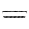 thumbnail image 2 of Real Bright Soft Car Interior Carbon Fiber Sticker DecorationCarbon Fiber Interior Climate Control Frame Cover For Toyota HighlanderAuto Car Protection Interior Accessories, 2 of 8