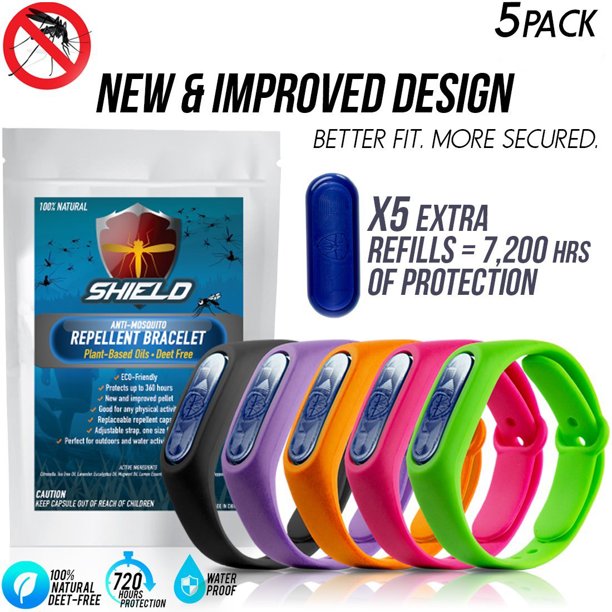 Insects and Bugs Repeller Wrist Band and Mosquitos Repellent Bracelet