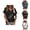 Black, variant on Compass Graphic Tees for Women 2026 Summer Casual Short Sleeve V Neck Hiking Camping T Shirts