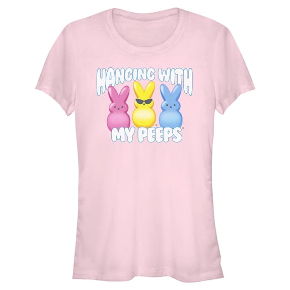 Juniors Peeps Hanging With My Friends T Shirt