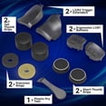 thumbnail image 2 of Fosmon Pro Rallonge de Gâchette et Couvre-Pouce Compatibles avec Manette Sony PS5 (11 Pcs), Grips Antidérapants Taille Haute et Rallonges de Gâchette Rapide Couvre-Protection pour JoyStick Analogique, 2 of 7