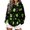 Green, variant on Hoodies for Women Festive Halloween Letter Print Sweatshirt Stylish Long Sleeve Pullover Tops for Autumn Celebration