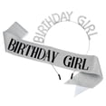 thumbnail image 1 of Diadema de cumpleaños Unique Bargains para mujer y niña con diamantes de imitación Tono plateado, 1 of 1