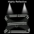 thumbnail image 4 of Homelove Dog Harness, Breathable Adjustable Reflective No Pull Dog Vest, For Large Size Dogs, Color - Black, 4 of 7