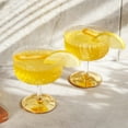 thumbnail image 5 of Viski Gatsby Coupe Glasses for Martini, Champagne, Home Gifts, 9oz Set of 2, 5 of 7