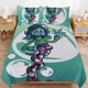 thumbnail image 1 of Ruby Gillman - Juego de cama de 3 piezas para niños, diseño de Kraken, supersuave, con 1 funda de edredón y 2 fundas de almohada, ideal como regalo de decoración de dormitorio para niños, niñas,, 1 of 8