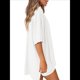 thumbnail image 3 of Traje Casual de Dos Piezas para Mujer, Camisa Holgada de Verano, Pantalones Cortos de Ciclismo, Ropa de Viaje para el Aeropuerto. L, 3 of 8