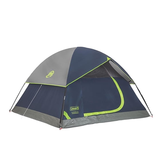Casa de Campaña Coleman Sundome Azul con Gris para 3 Personas
