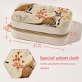 thumbnail image 5 of Kangaroo Velvet Portable Necklace Organizer with Removable Compartment - Display Case, Earring Organizer, and Necklace Holder - Gift, 5 of 7