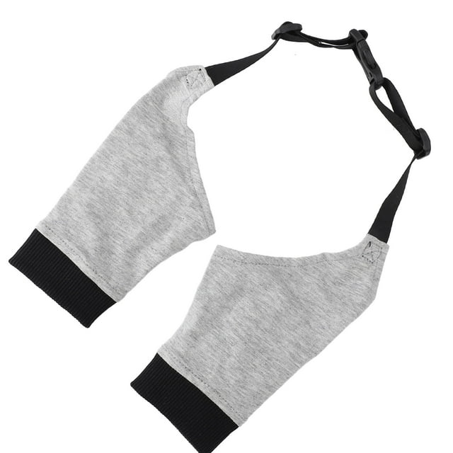 Dog Elbow Protector, Soft and Comfortable Cotton Polyester Blend Fabric Wound Elbow Protector Sleeve Elastic Cuffs Design Elbow Joint Support Strap for Calluses