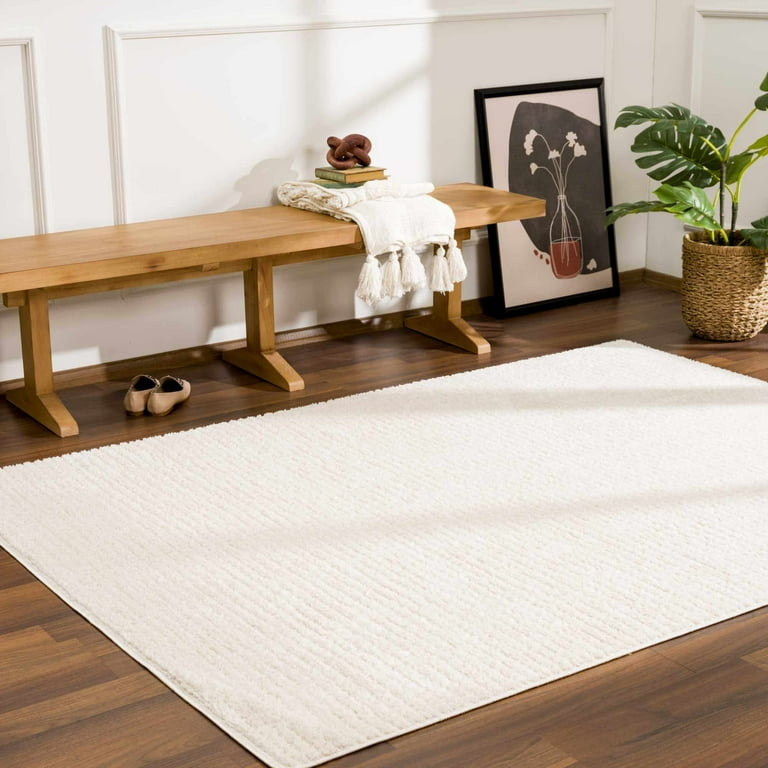 BoutiqueRugs Keita Ivory Mosaic Area Rug - Bone - 9'2