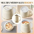 thumbnail image 3 of Multifunctional Portable Electric Cooking Mug, Multi-Preserving Electric Stew Mug, Lightweight Travel Electric Kettle Portable, Prepare Hot Water, Herbal Tea, Porridge, Soup (Green), 3 of 8