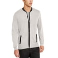 thumbnail image 3 of INC International Concepts Cardigan à Fermeture à Glissière pour Hommes (Blanc, TTG), 3 of 3